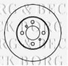 BORG & BECK BBD4323 Brake Disc